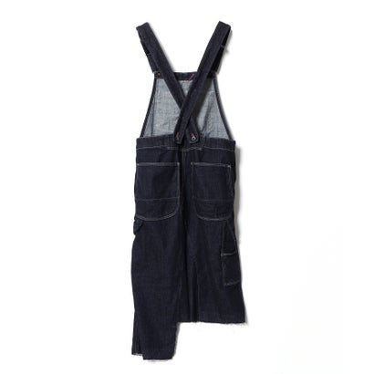Seldvedge Denim Remake Apron Dress(LADIES) （NAVY）｜詳細画像