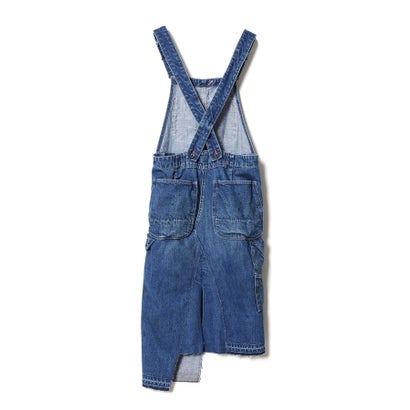 Seldvedge Denim Remake Apron Dress(LADIES) （BLUE）｜詳細画像