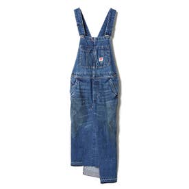 Seldvedge Denim Remake Apron Dress(LADIES) （BLUE）