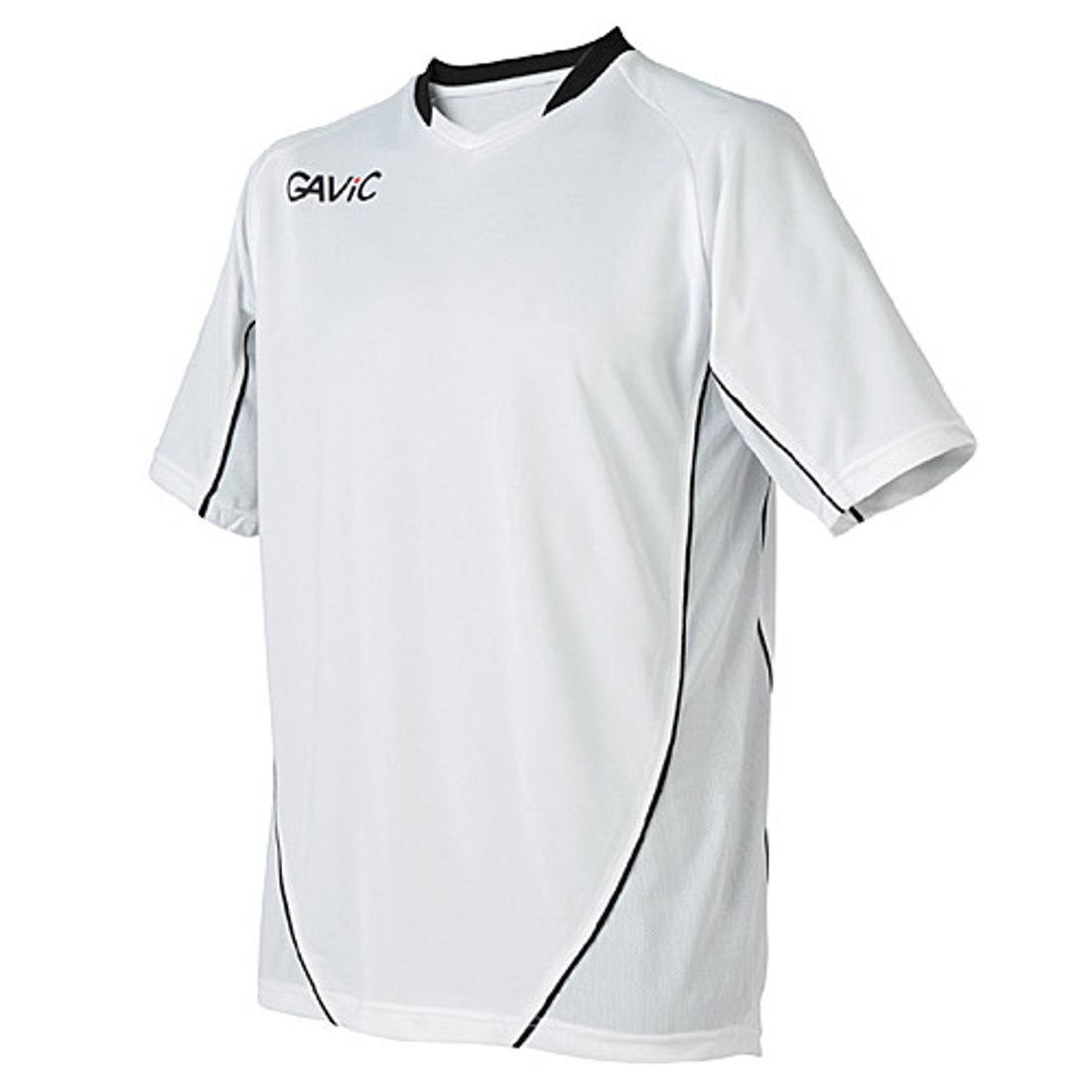 GAViC ガビック ベーシック ゲームシャツ 半袖 ジュニア(ホワイト) GA6602 WHT トレーニングウェア -サッカーショップ【SWS】