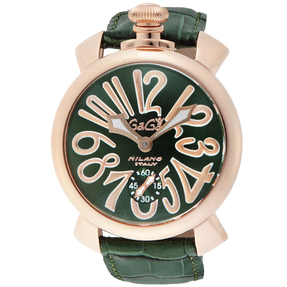 ガガミラノ マヌアーレ48mm グリーン - 腕時計(アナログ)