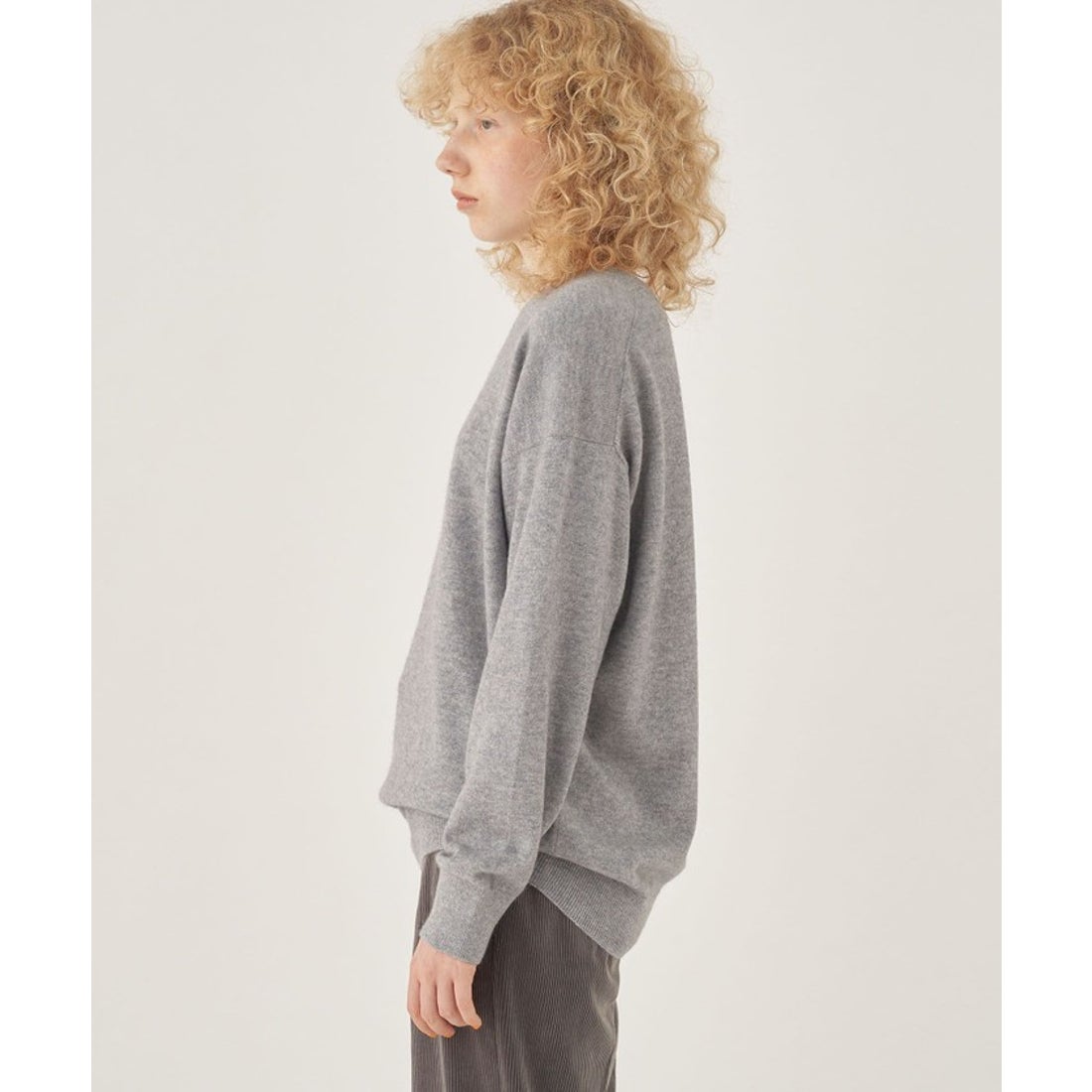 ギャルリー・ヴィー GALERIE VIE モンゴルカシミヤ クルーネックプル 