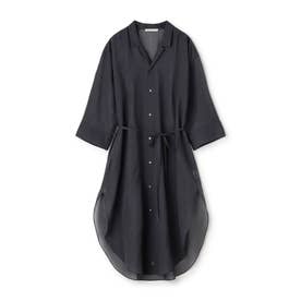 ギャルリー・ヴィー GALERIE VIE ボイルワッシャー シャツワンピース