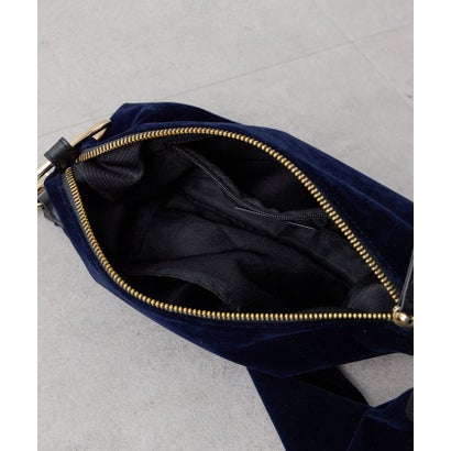 【2.718】2WAYベロアバッグ （navy）｜詳細画像