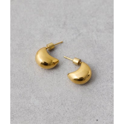 ステンレスプランプピアス （gold）｜詳細画像