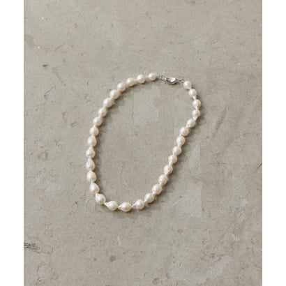 【2.718】バロックパールショートネックレス （white）｜詳細画像