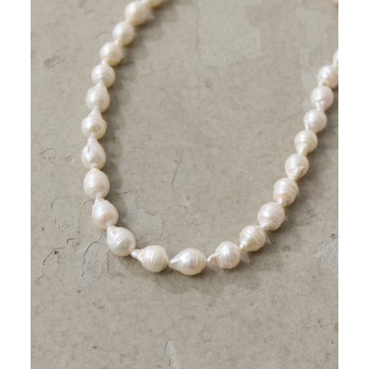 【2.718】バロックパールショートネックレス （white）｜詳細画像