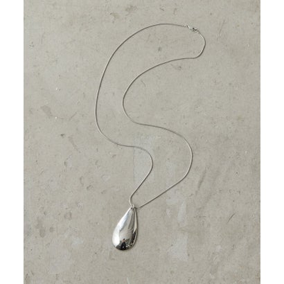 ドロップトップロングネックレス （silver）｜詳細画像