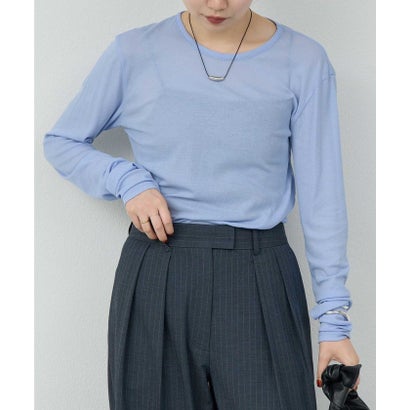 【La nature linge】NEWロングスリーブTシャツ （brown）｜詳細画像