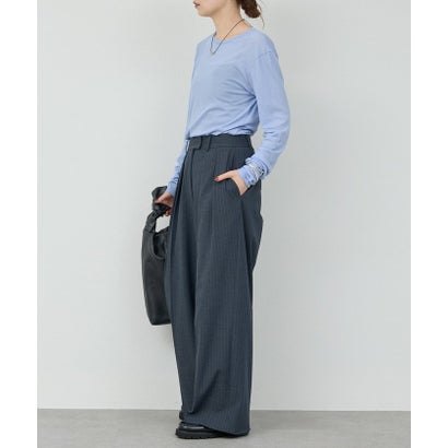 【La nature linge】NEWロングスリーブTシャツ （brown）｜詳細画像