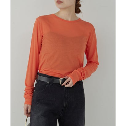 【La nature linge】NEWロングスリーブTシャツ （brown）｜詳細画像