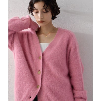 ファーカシミヤ3WAYカーディガン （offwhite）｜詳細画像