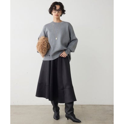 スウェットライクニット （navy）｜詳細画像