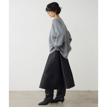スウェットライクニット （navy）｜詳細画像