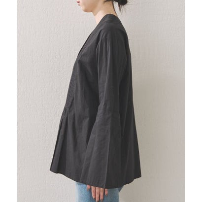 【Dhritië】ピンタックVシャツ （offwhite）｜詳細画像