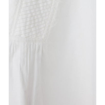 【Dhritië】ピンタックVシャツ （offwhite）｜詳細画像