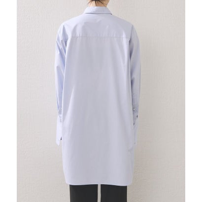 ダブルカフスシャツワンピース （white）｜詳細画像
