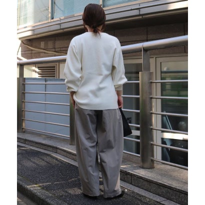 オーバルボタンカーディガン （offwhite）｜詳細画像