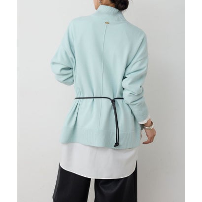 【WEB限定カラー】【全骨格対応】オーバータートルニット （mintgreen）｜詳細画像