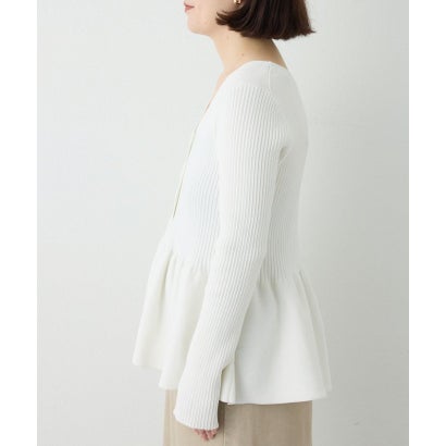 モールペプラム2WAYカーデ （offwhite）｜詳細画像
