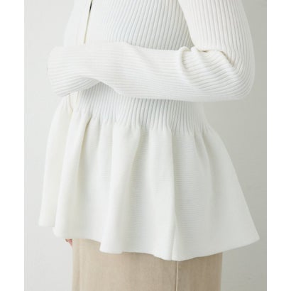 モールペプラム2WAYカーデ （offwhite）｜詳細画像