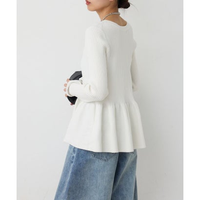 モールペプラム2WAYカーデ （offwhite）｜詳細画像