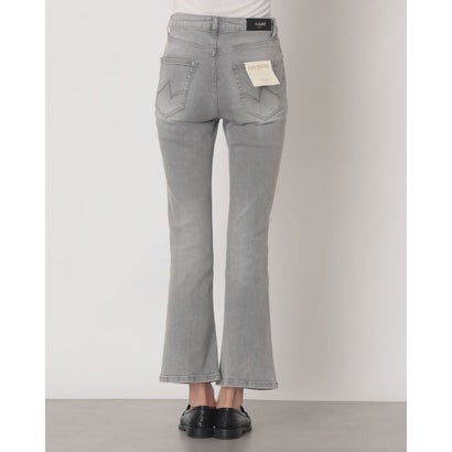 ビジューポイントスーパーストレッチフレアクロップドdenim （GRIGIO）｜詳細画像