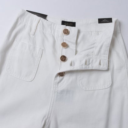 製品染めマリンストレートPT （WHITE）｜詳細画像