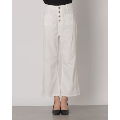 製品染めマリンストレートPT （WHITE）｜詳細画像
