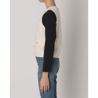 ニットベスト （OFF WHITE）｜詳細画像