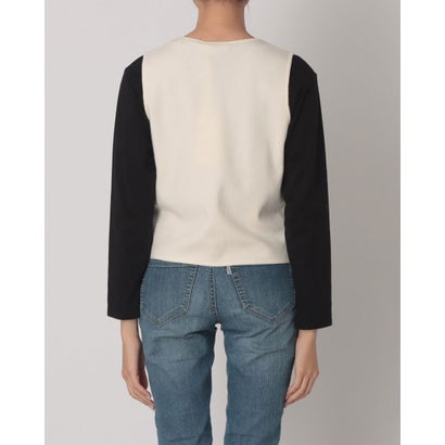 ニットベスト （OFF WHITE）｜詳細画像
