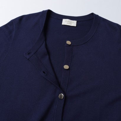 クルーネックカーディガン （NAVY）｜詳細画像