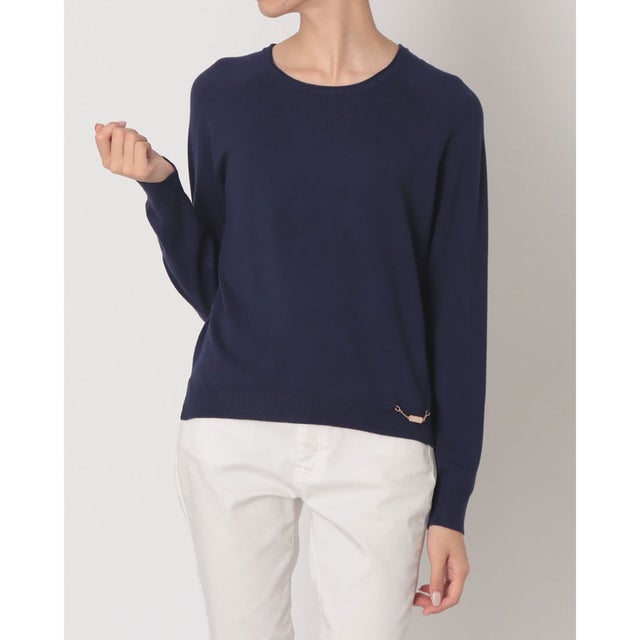 クルーネックニット （NAVY）