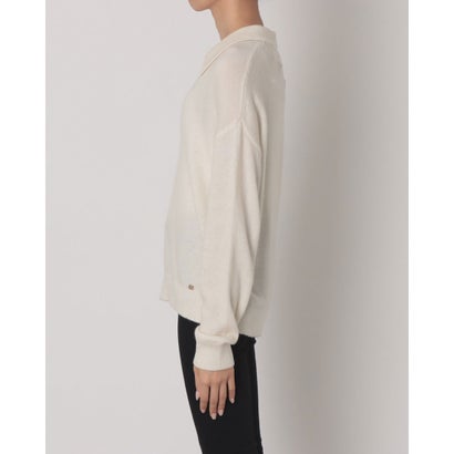 ニットポロ （OFF WHITE）｜詳細画像