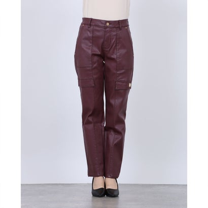 パワーストレッチコーディングカーゴフレアパンツ （BORDEAUX）｜詳細画像
