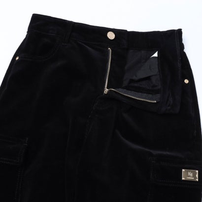 ストレッチコーデュロイカーゴジョガーパンツ （BLACK）｜詳細画像