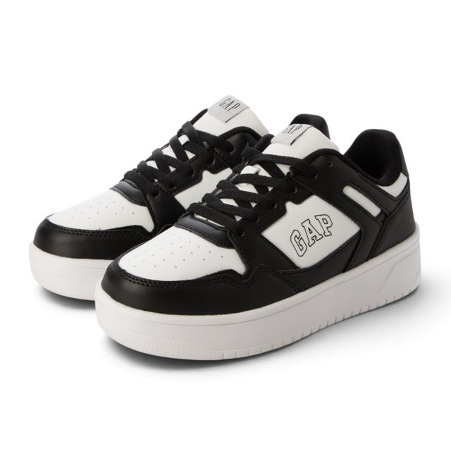 レディースバスケットスニーカー （WHT/BLK）