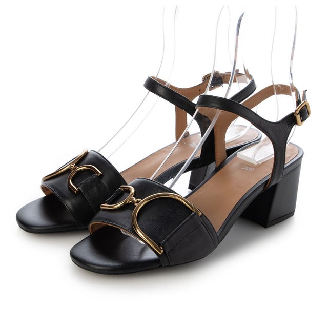 【訳あり新品】 ストラップサンダル （BLK）