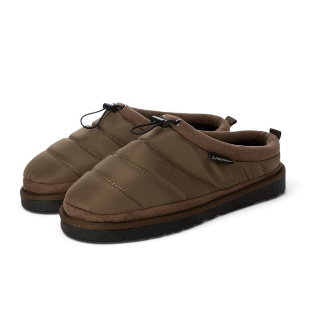 GR6562 スニーカー メンズ サンダル スリッポン モックシューズ 2WAY 軽量 アウトドア キャンプ （BROWN-2）
