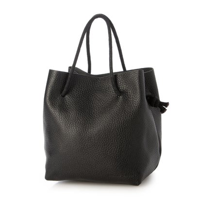 ジェニュインレザー Genuine Leather 本革巾着 （BLACK）｜詳細画像