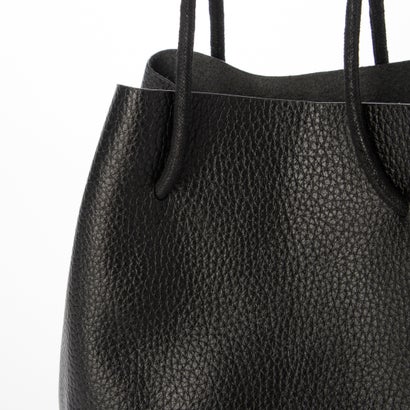 ジェニュインレザー Genuine Leather 本革巾着 （BLACK）｜詳細画像