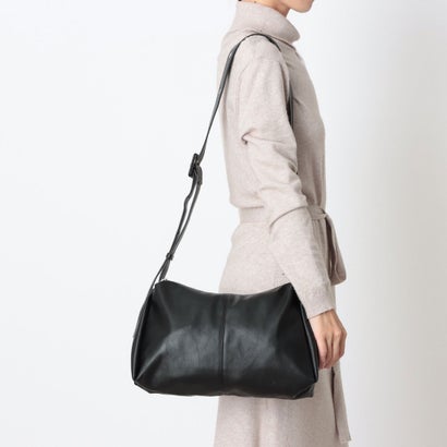 ジェニュインレザー Genuine Leather 本革ワイドSHO （BK）｜詳細画像