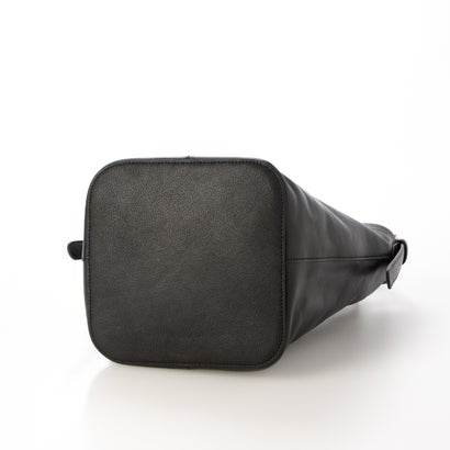 ジェニュインレザー Genuine Leather 本革バケツバッグ （black）｜詳細画像