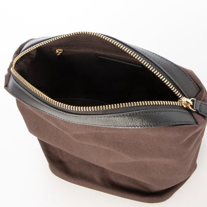 ジェニュインレザー Genuine Leather 本革バケツバッグ （black）｜詳細画像