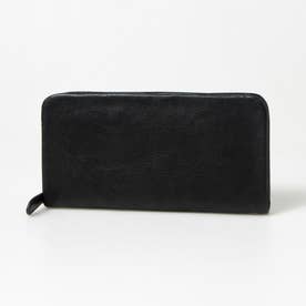 天然シボ 紳士用 本革長財布 （BLACK）