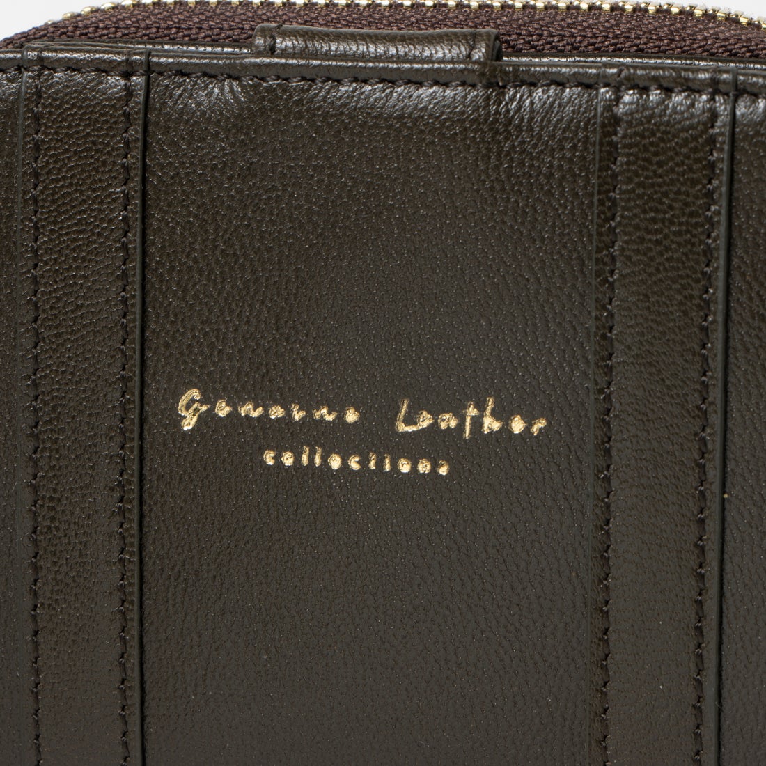 ジェニュインレザー Genuine Leather （OLIVE）