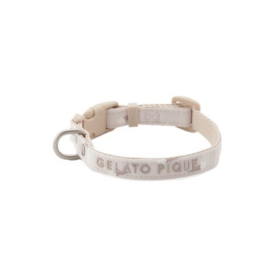 ジェラート ピケ キャットアンドドッグ GELATO PIQUE CAT&DOG 【販路限定商品】モチーフ柄首輪【返品不可商品】 （BEG）｜詳細画像