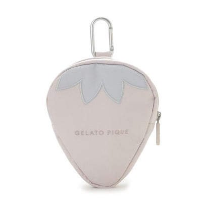 ジェラート ピケ キャットアンドドッグ GELATO PIQUE CAT&DOG 【販路限定商品】ストロベリーマナーポーチ【返品不可商品】 （RED）｜詳細画像