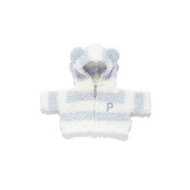 【PIQUE BEAR】ぬいぐるみ用ジェラート2ボーダーパーカ （BLU）