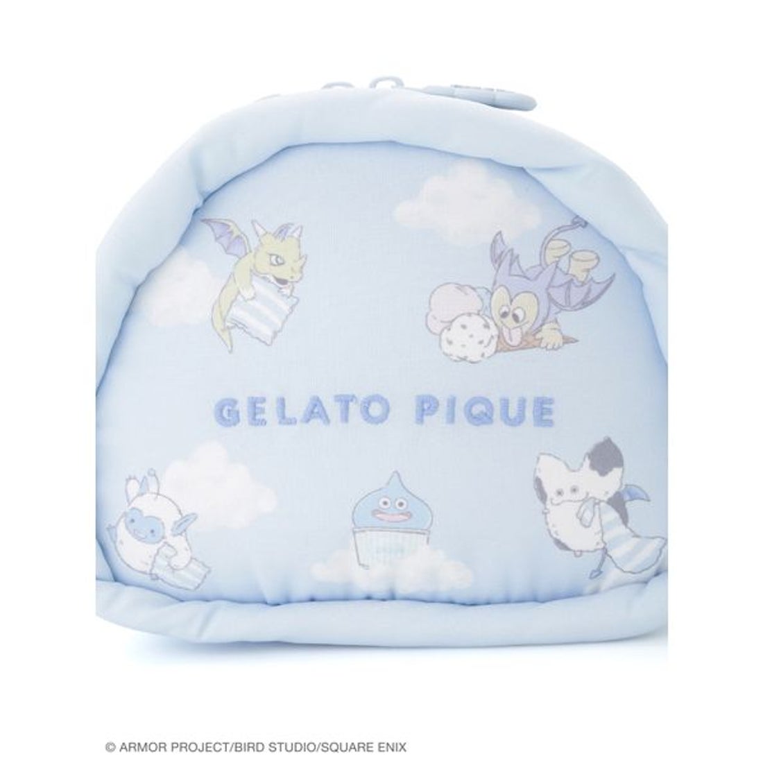 ジェラートピケ gelato pique 【ドラゴンクエスト】総柄ポーチ （BLU